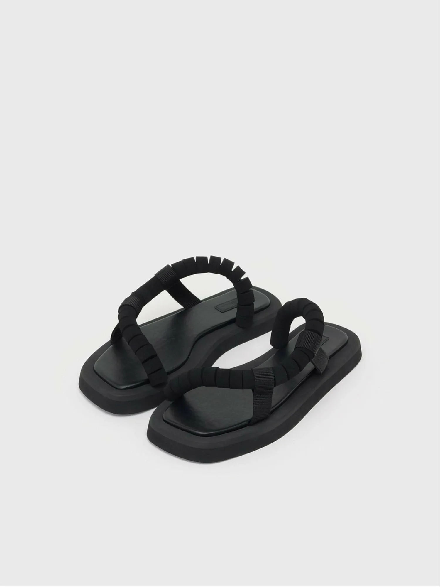 Сандалии Hender Scheme/CURVACEOUS, BLACK