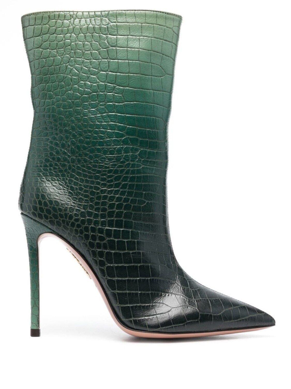 Aquazzura ботильоны So Matignon 105, зеленый