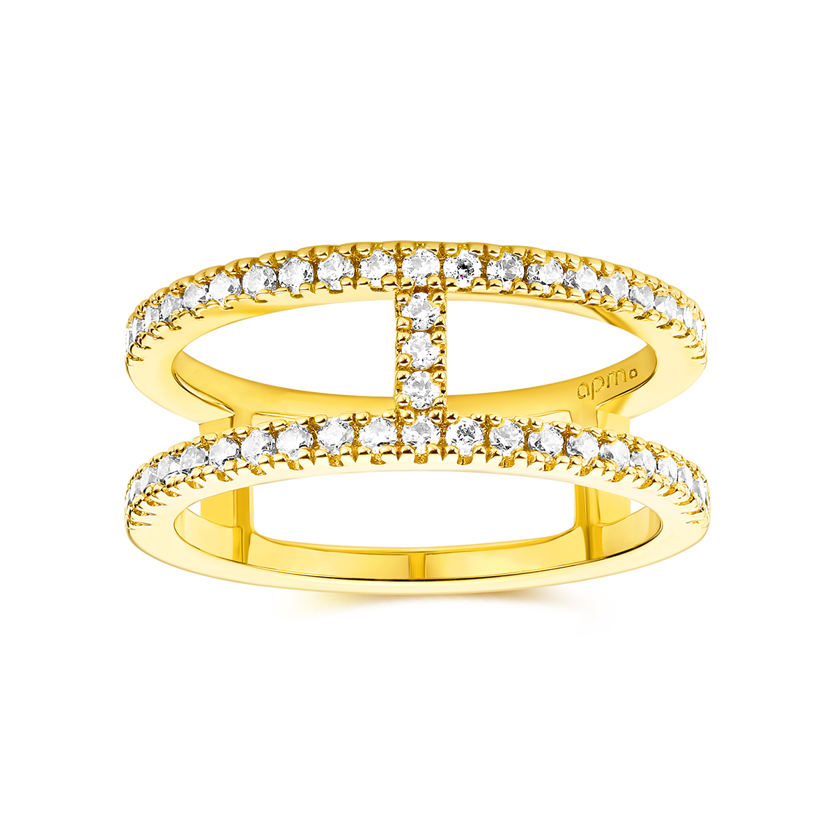 

Apm Monaco Кольца CROISETTE из медного сплава унисекс gold