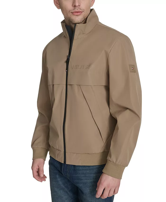 

Мужская куртка Tech Bomber Tommy Hilfiger, коричневый/бежевый