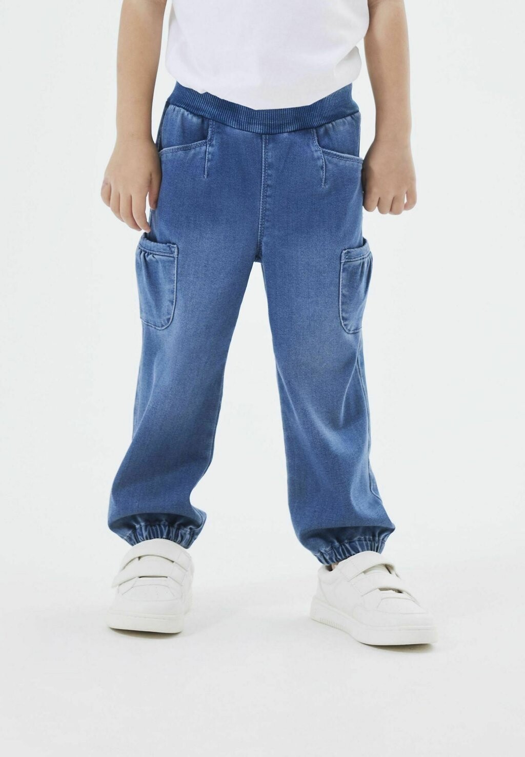 

Джинсы Baggy Name it, средний синий деним