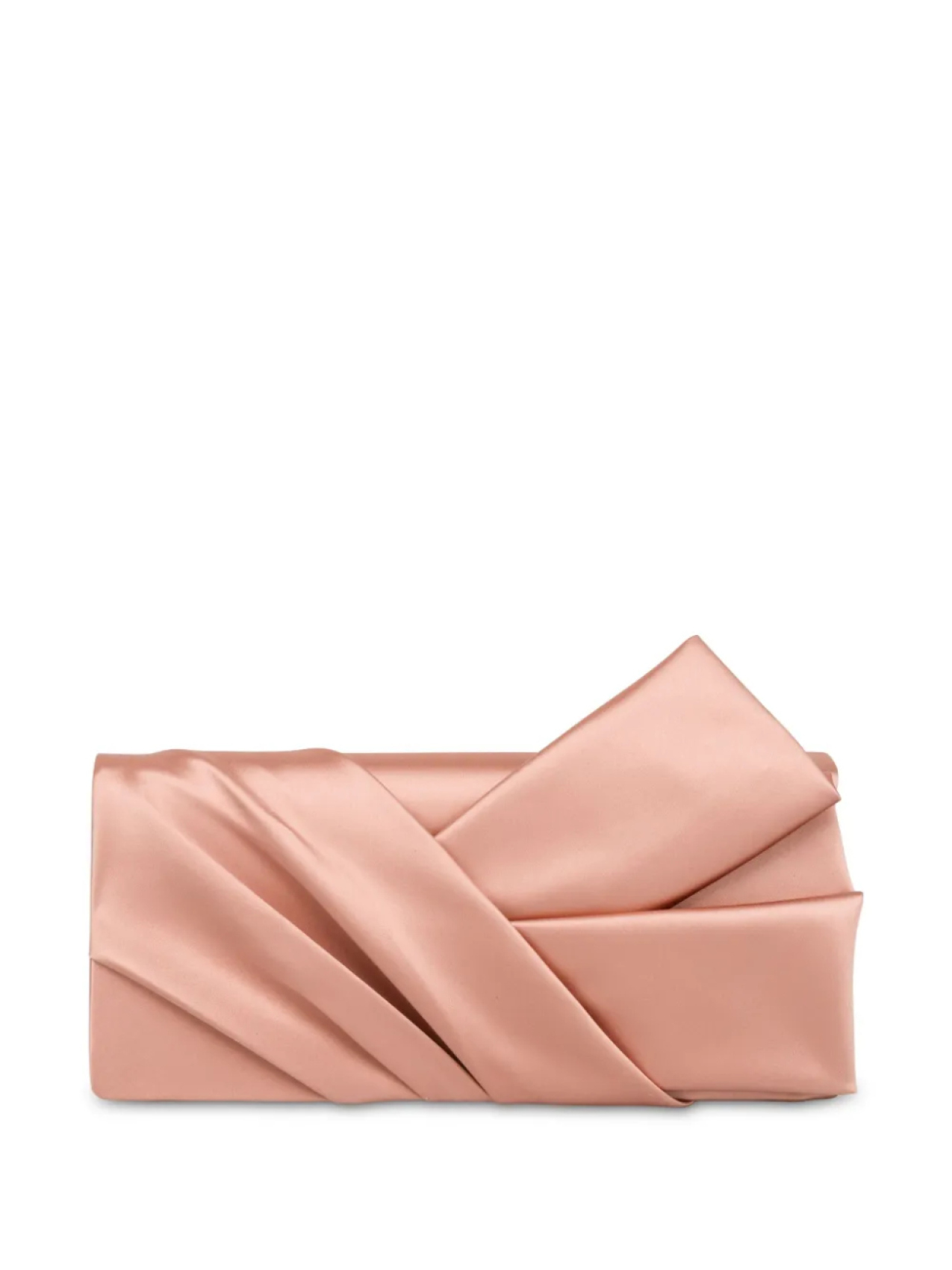 

Alberta Ferretti атласный клатч со вставками, розовый