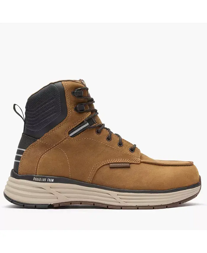 

Мужские водонепроницаемые рабочие ботинки DuraBlend Sport Composite Toe Georgia Boot, коричневый