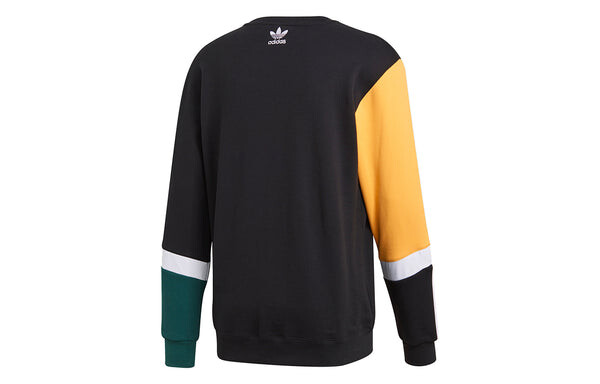 Толстовка adidas originals Sprt US FT Crew Sweatshirt - Black, черный — фото 2