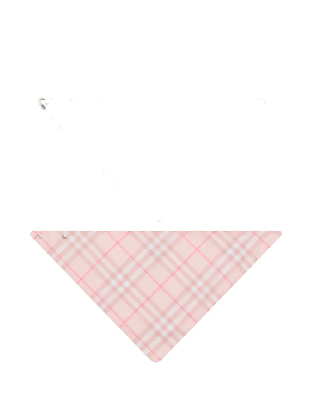 

Комплект из двух хлопковых нагрудников Burberry Kids, белый