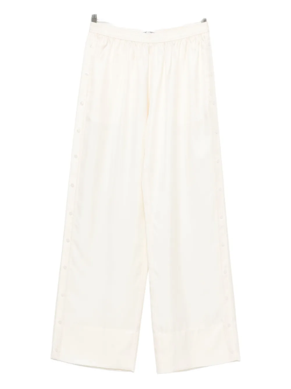 

Брюки на эластичном поясе Alexander Wang, светло-бежевый