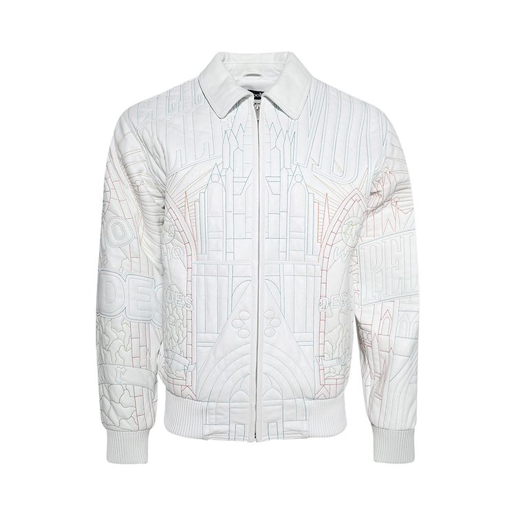 

Куртка Who Decides War x Pelle Pelle Cathedral Jacket 'Cloud', белый