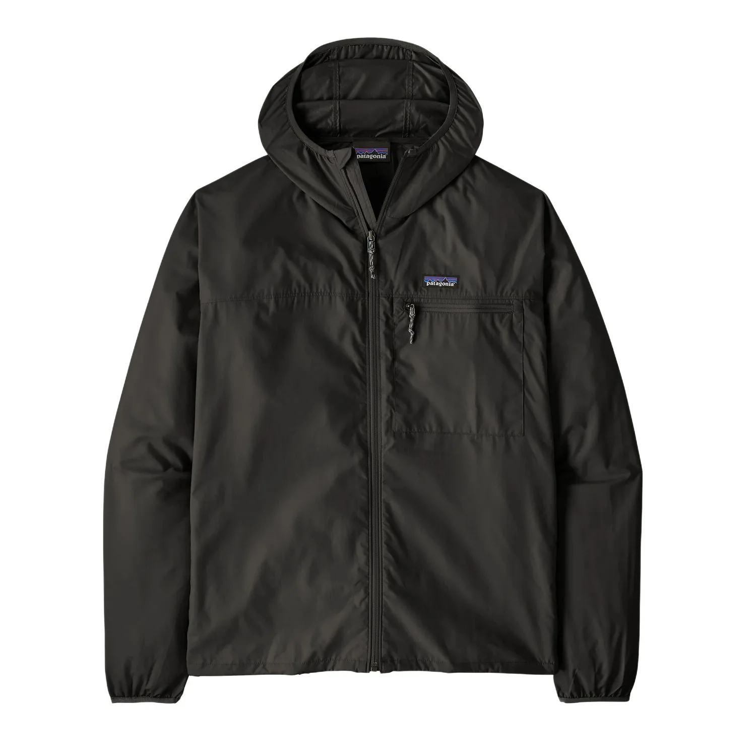 Легкая куртка на молнии Patagonia, черный/blk