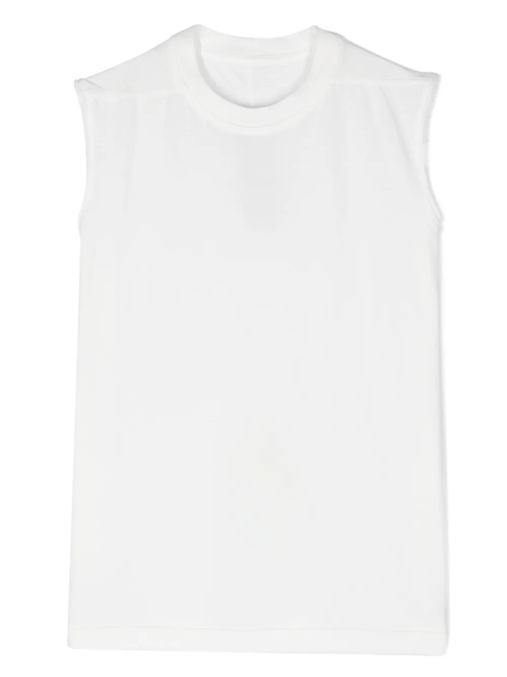 

Футболка Tarp без рукавов Rick Owens Kids, белый
