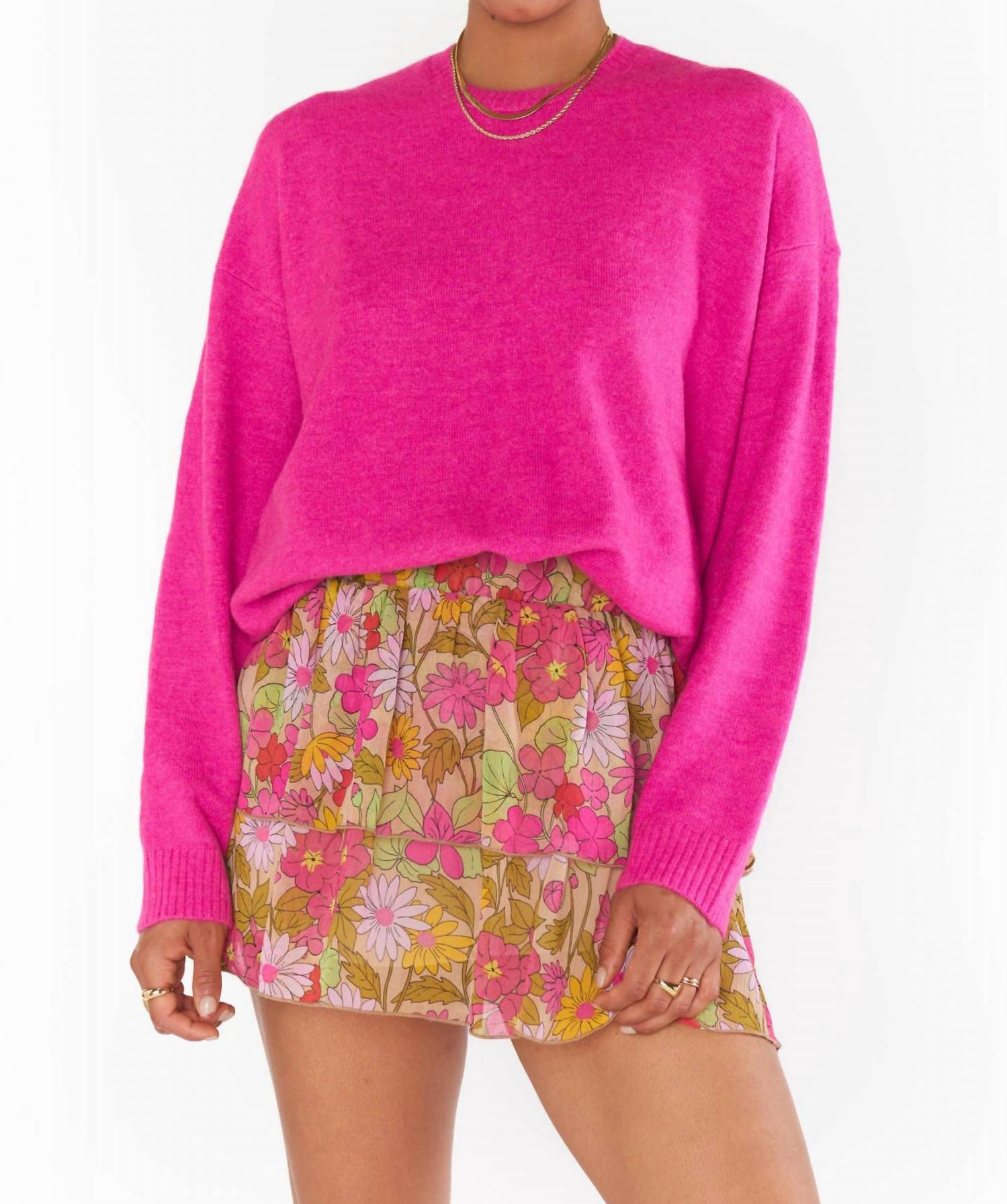 

Мини-юбка Aiden в цветочек Carnaby Show Me Your Mumu, цвет carnaby floral