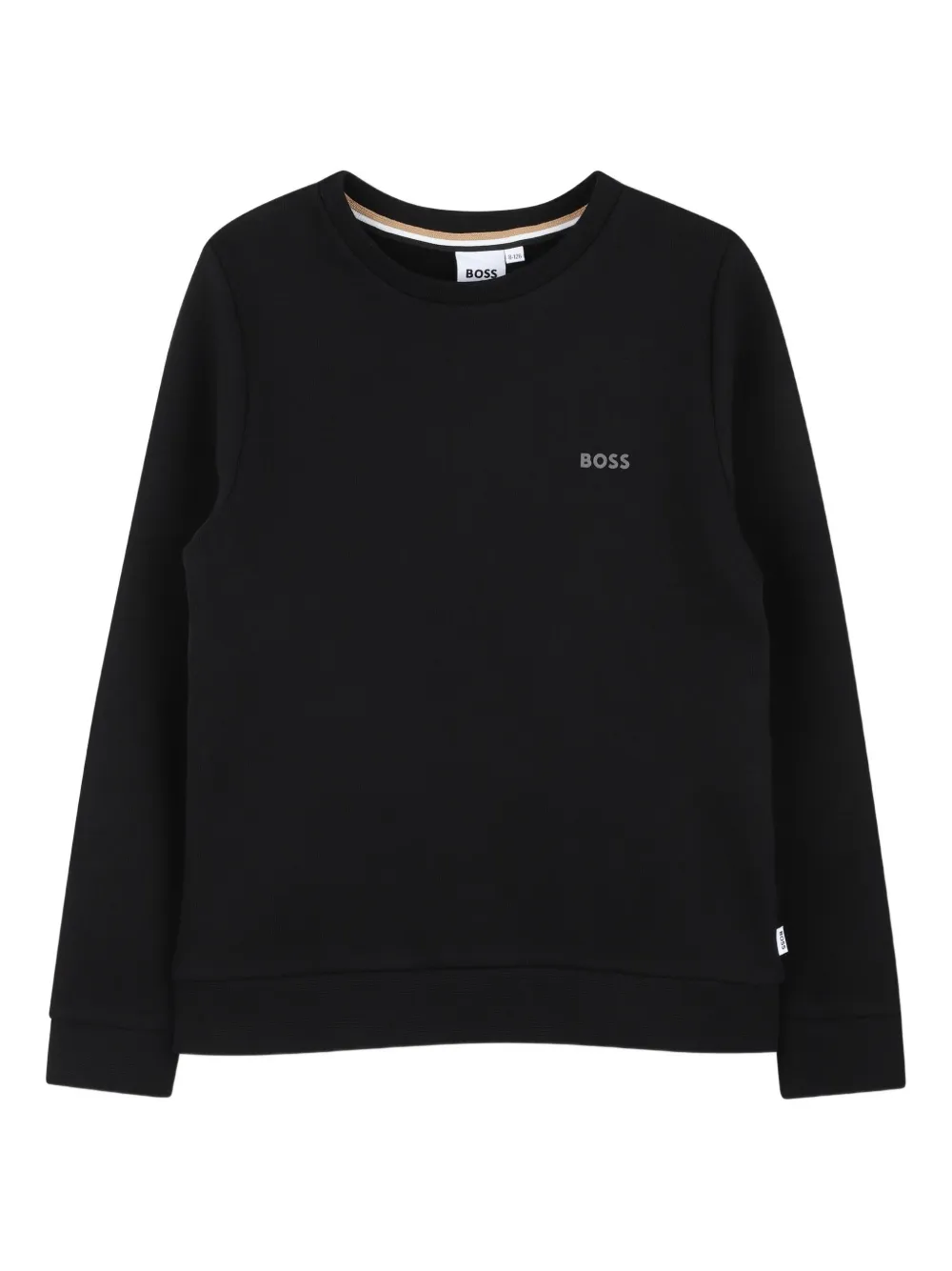 

Футболка с логотипом BOSS Kidswear, черный