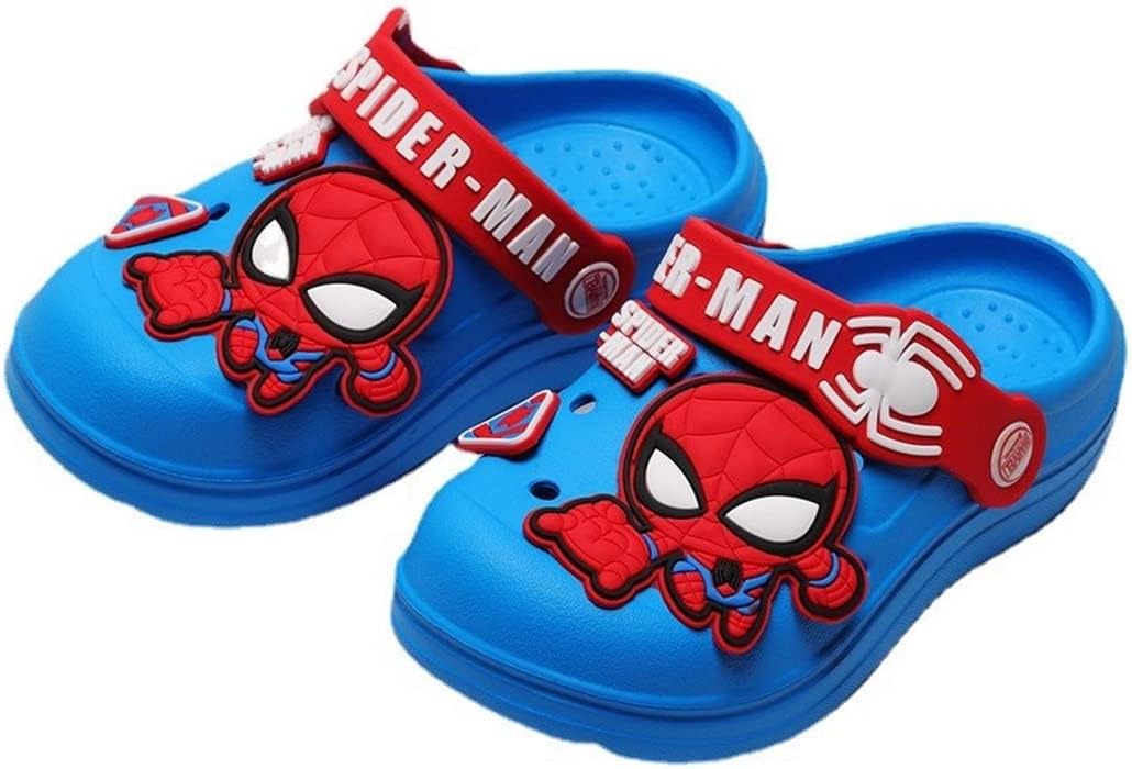 

Международные кроссовки Marvel Spider-Man Avengers слипоны водонепроницаемые повседневные летние для мальчиков, детей Everyday Delights, синий