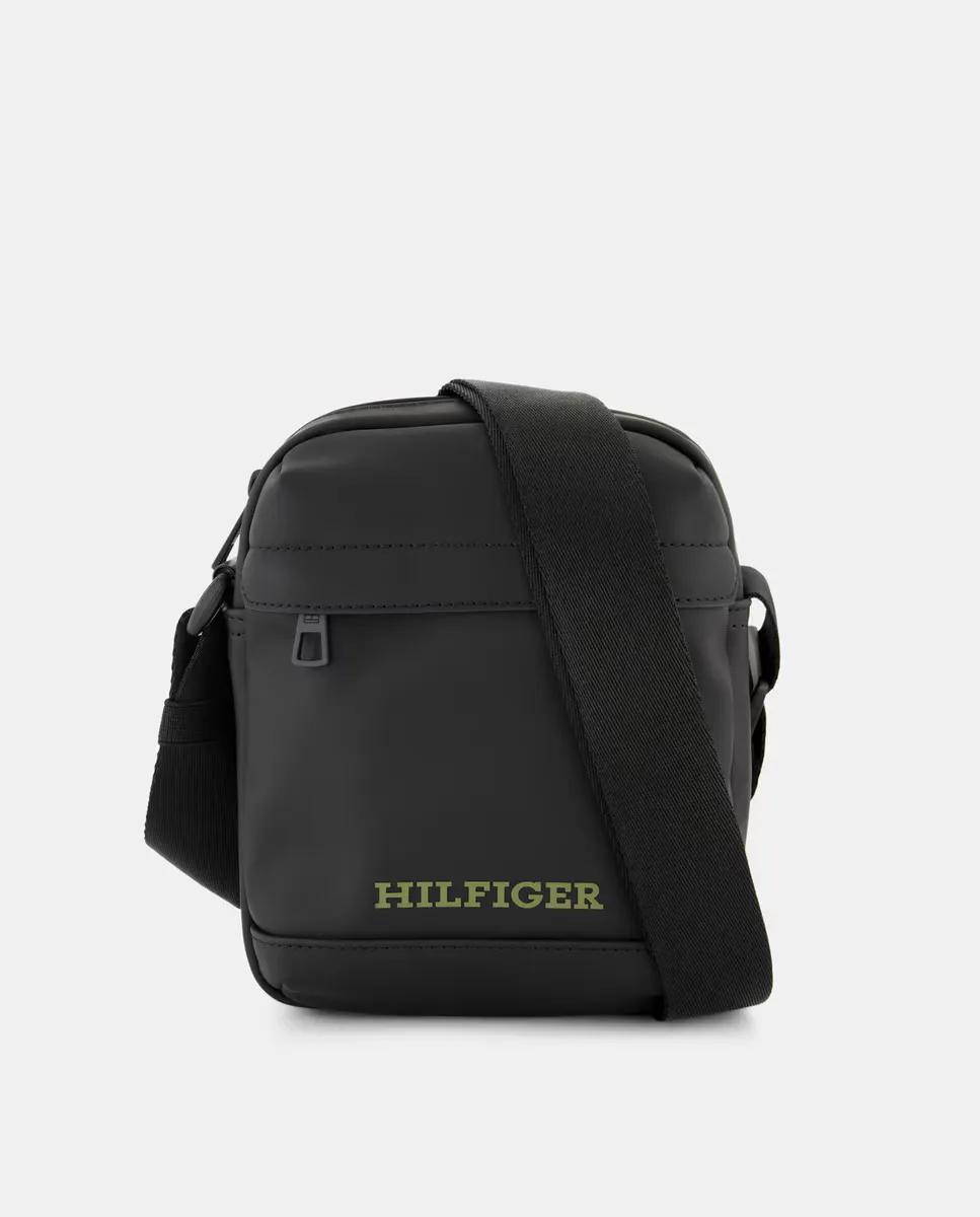 

Сумка через плечо на молнии Tommy Hilfiger, черный