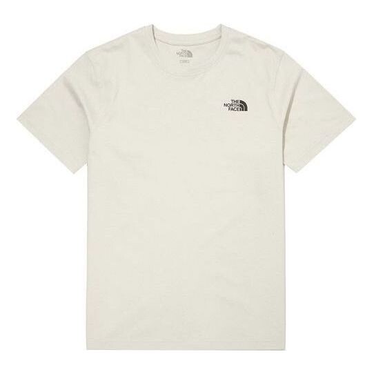 

Футболка tnf logo ex t-shirt 'beige' The North Face, бежевый