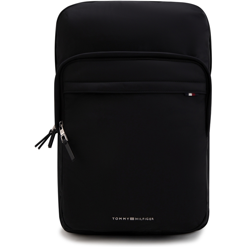 

Tommy Hilfiger Большой черный рюкзак из полиэстера для мужчин, Black BDS