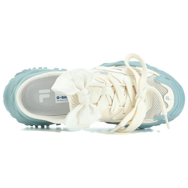 Тапочки bianco mule slippers 'white blue' Fila Fusion, синий — фото 3