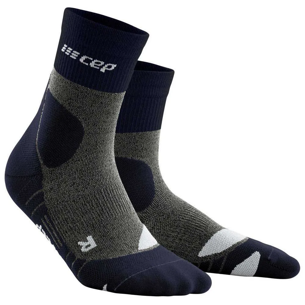 

Носки Cep Hiking Merino Mid-Cut, серый/синий