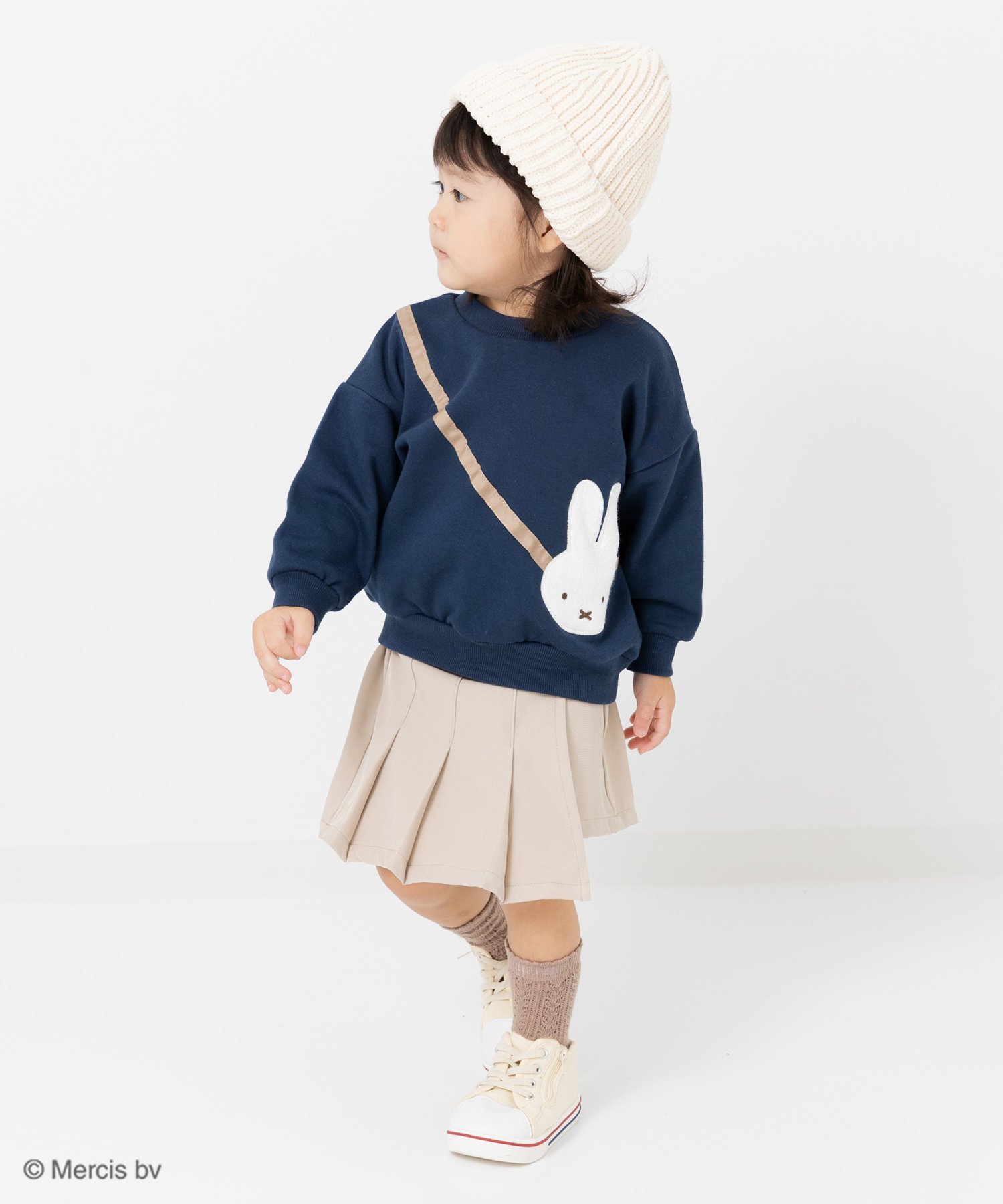 Флисовая толстовка Miffy, E-pouch/Navy — фото 2