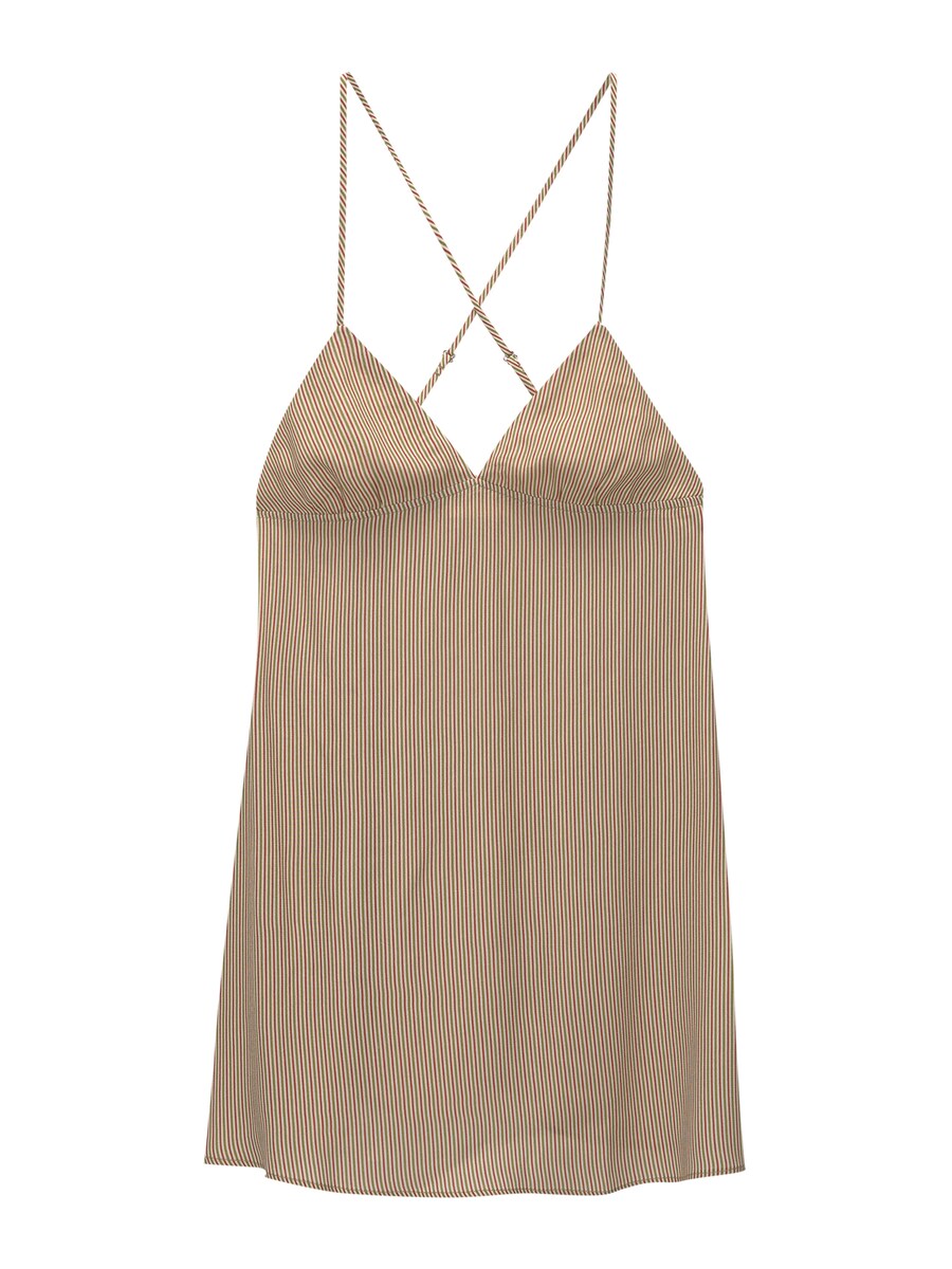 

Летнее платье Pull&Bear, экрю