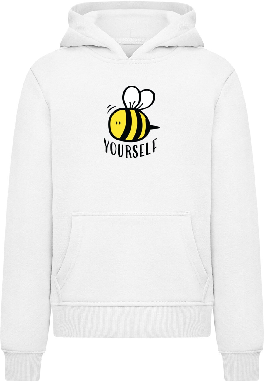 

Толстовка Merchcode Bee Yourself, белый