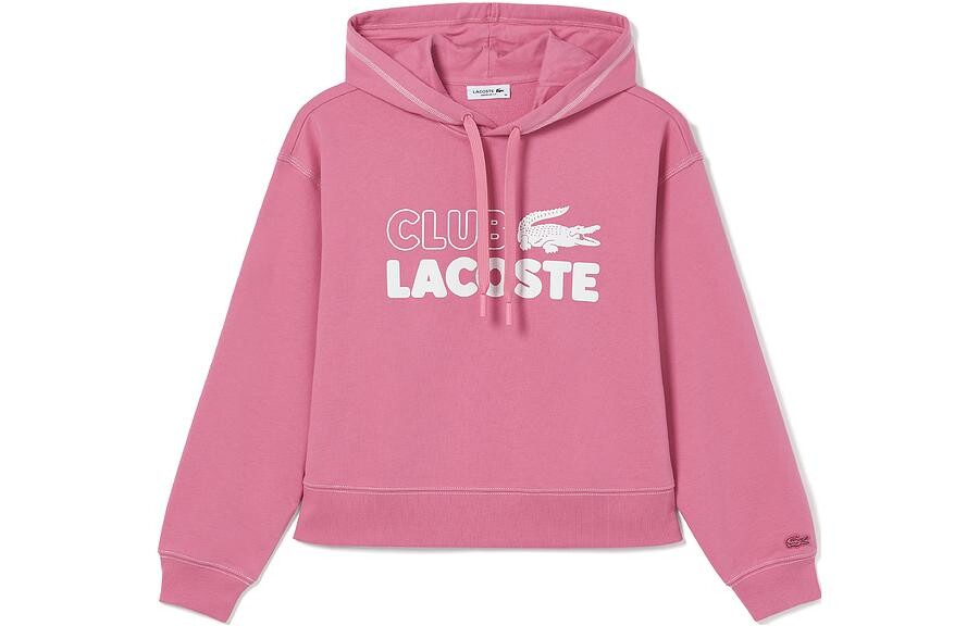 

Свитшот женский фуксия Lacoste