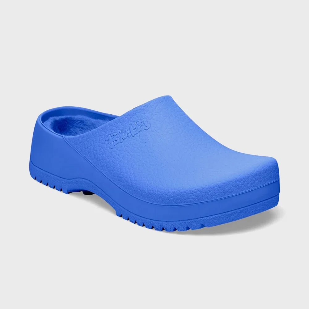 Мужские сабо Super-Birki PU Ultra Blue Regular ультра-синие от Birkenstock