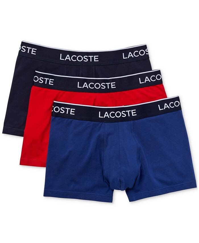 

Мужские чемоданы, 3 шт. Lacoste, цвет Navy, Blue, Red