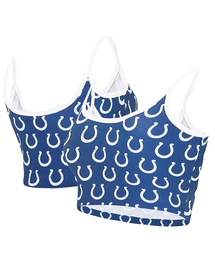 

Женский бюстгальтер-бралетт Royal Indianapolis Colts Gauge Lounge Concepts Sport