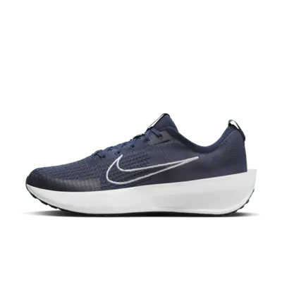 

Кроссовки Nike Interact Run, цвет College Navy/Gridiron/White/Platinum Tint