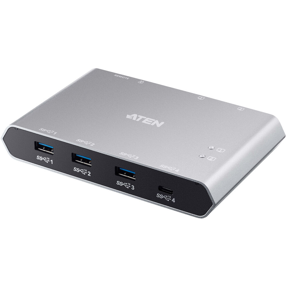 

Док-станция ATEN US3342 4-Port USB 3.2 Gen 2 Sharing Switch with Power