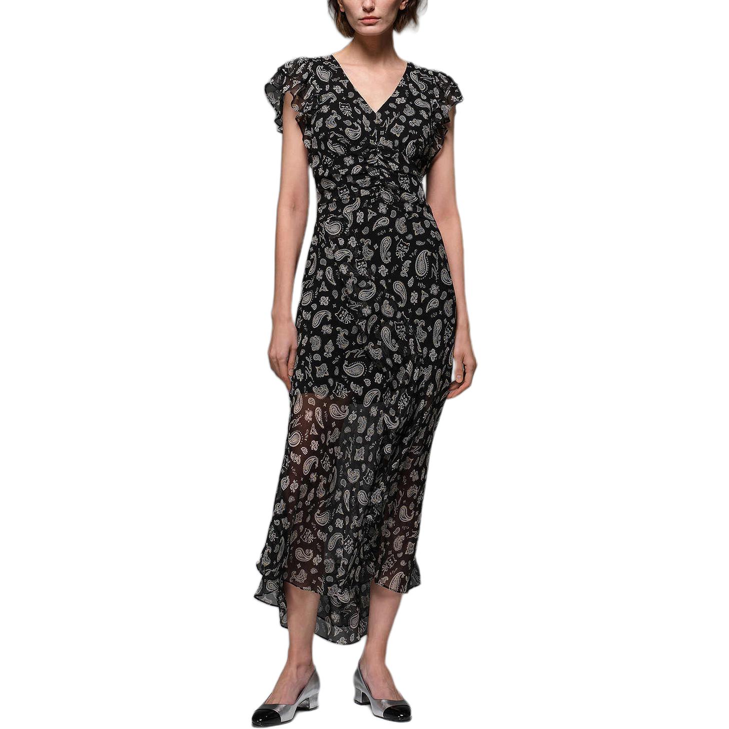 

Женское платье с коротким рукавом KARL LAGERFELD SS25 KARL LAGERFELD / Karl Lagerfeld Jeans, черный