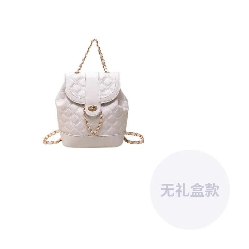 

NOMK Одноплечевая сумка-ведро, White