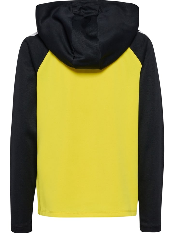 

Детская толстовка с капюшоном "Lead 2.0 Zip Hoodie" желтого цвета Hummel