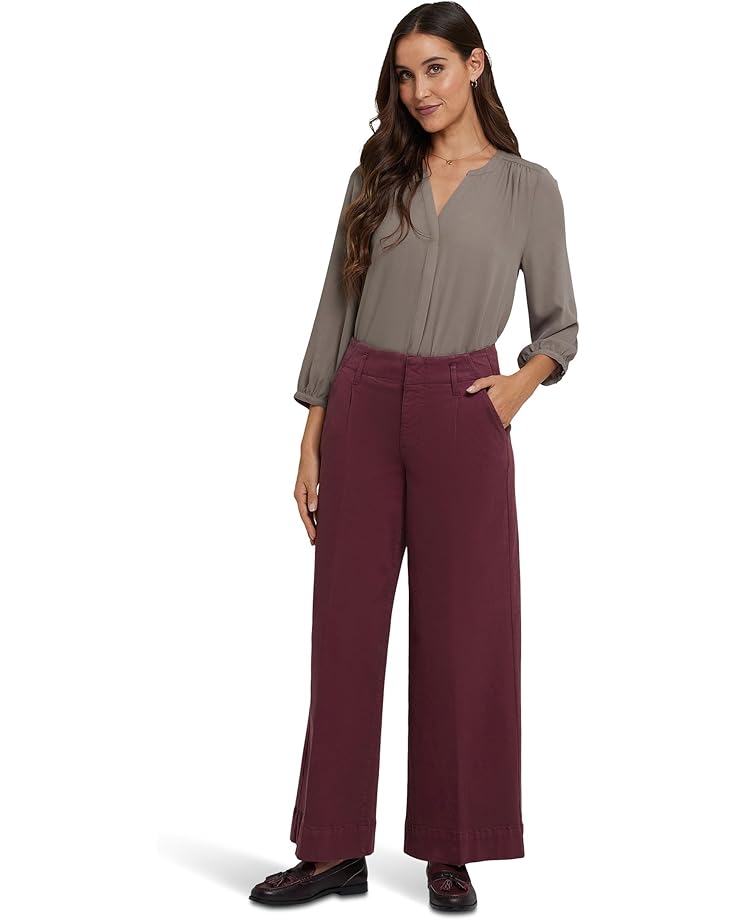 

Женские джинсы-брюки NYDJ Mona Wide Leg, Sienna Red