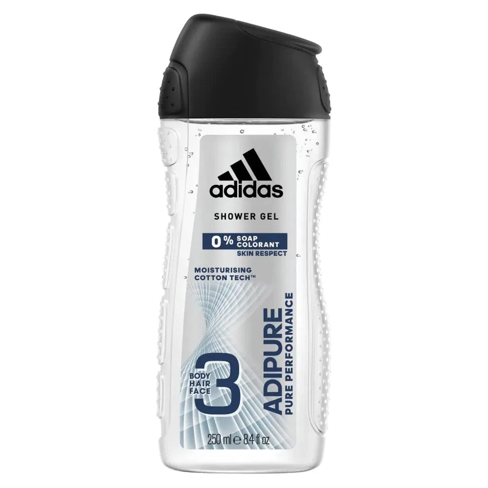 Мужской гель для душа «Adipure Pure Performance» adidas, 250 мл (6 шт.) Adidas