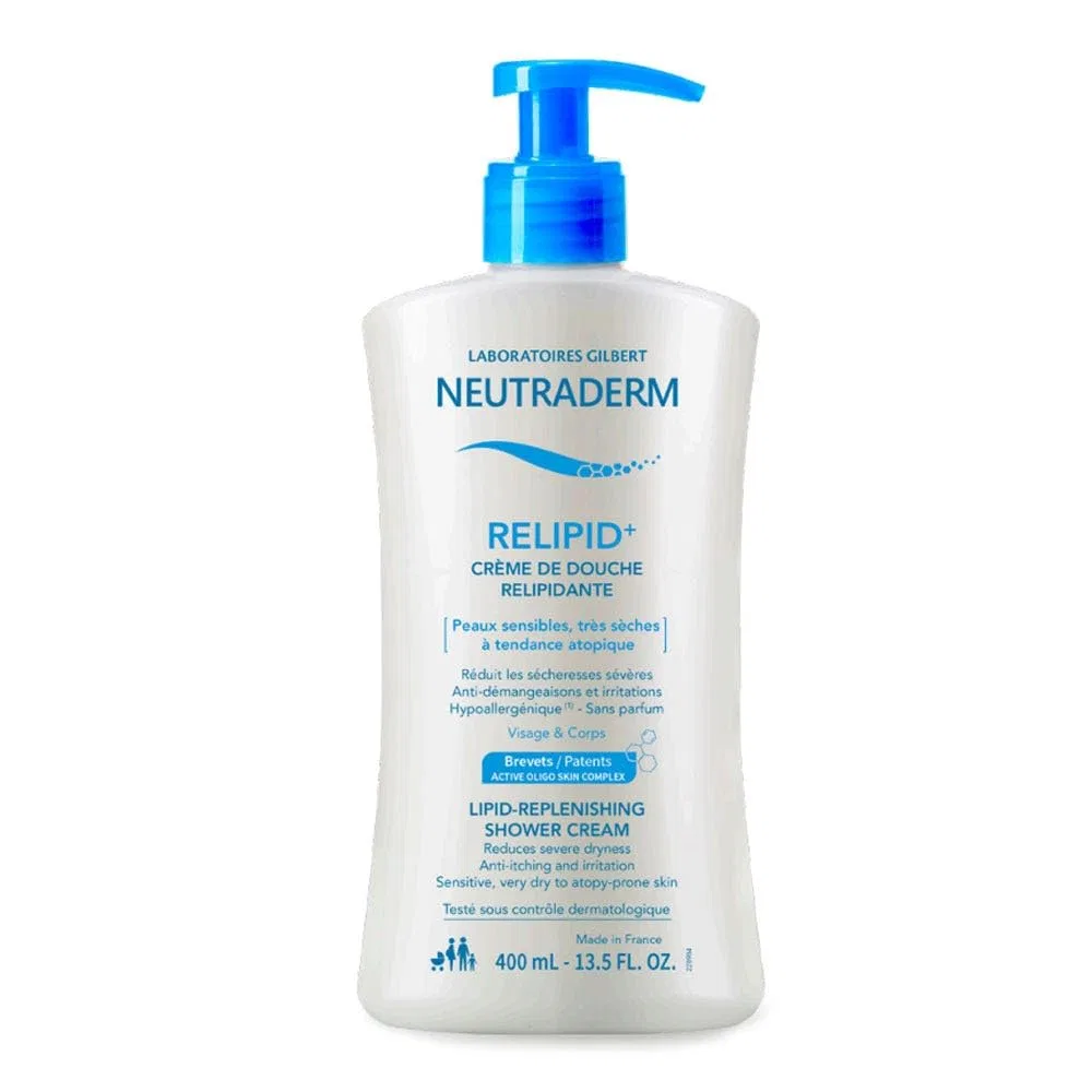 Крем-гель для душа Neutraderm Relipid+ 400 мл Neutrapharm