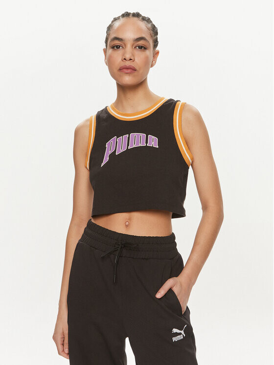 

Топ стандартного кроя Puma, черный