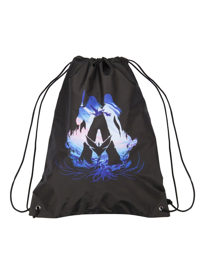 

ONOMATO! Сумка на завязках с изображением персонажа из "Аватара", спортивная сумка черного цвета