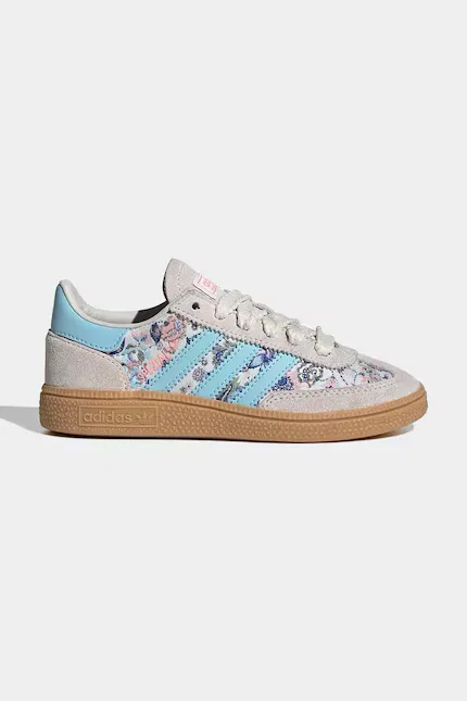 Кроссовки с цветочным принтом HANDBALL SPEZIAL COMFORT Adidas Originals, серый