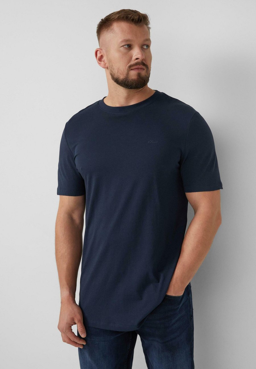 

Футболка s.Oliver Basic T-shirt, Navy/Blue, Синий, Футболка s.Oliver Basic T-shirt, Navy/Blue