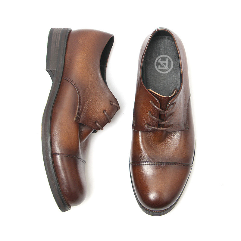 Туфли DIENGRLEY Dress Shoes Men Low-Top, черный — фото 4