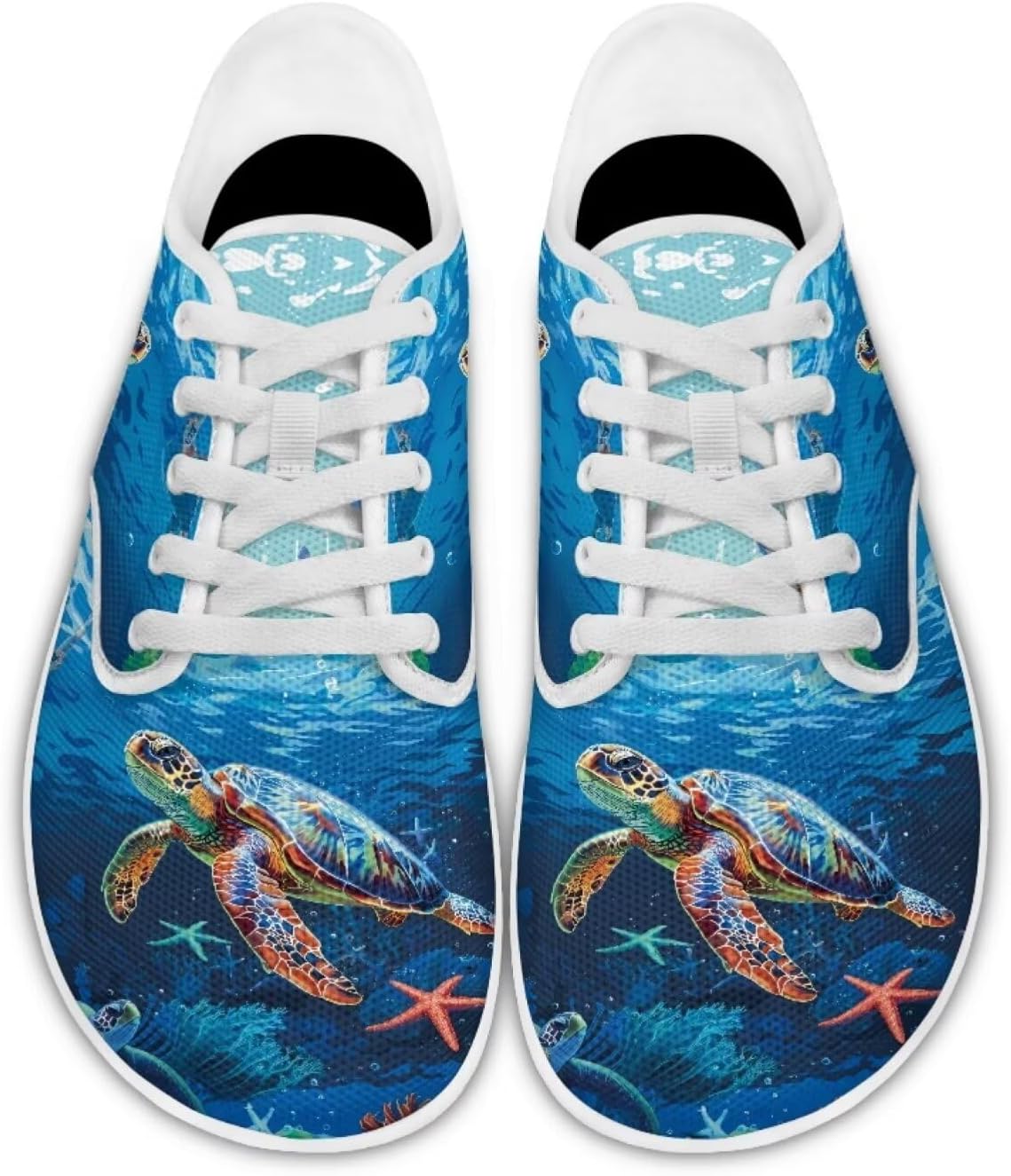 

Женские кроссовки Turtle на плоской подошве, слипоны для тенниса, лоферы, кеды для босоного хождения Ecaestolph, синий