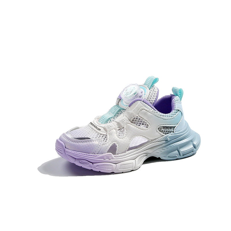 

Детские сандалии с противоскользящей подошвой, легкие, с амортизацией TROADLOP, фиолетовый