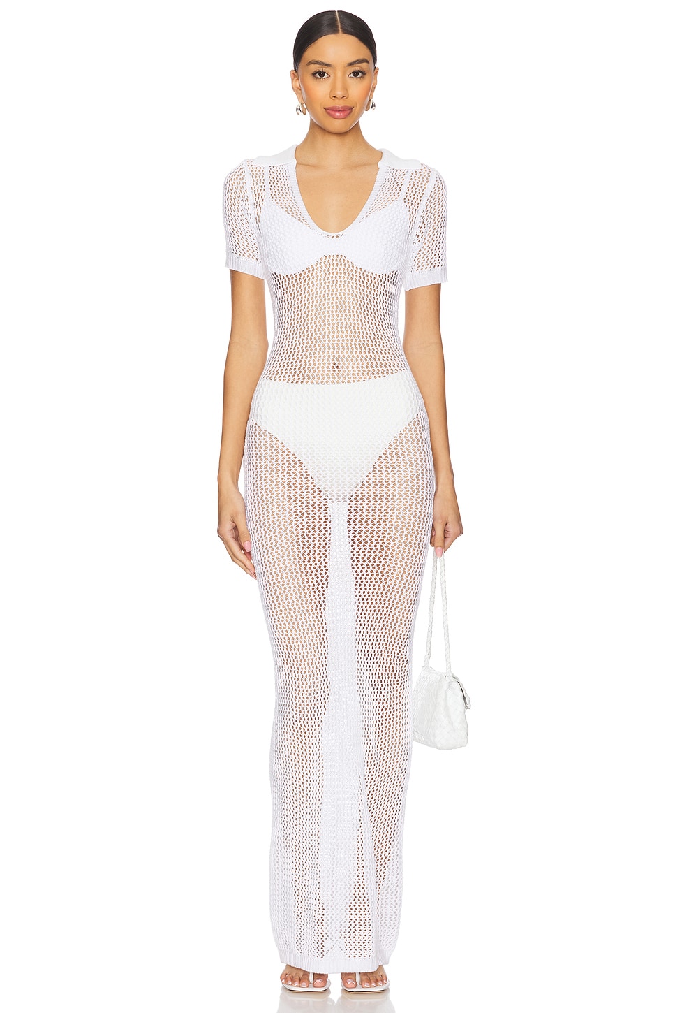 

Макси-платье Cosette Superdown, white