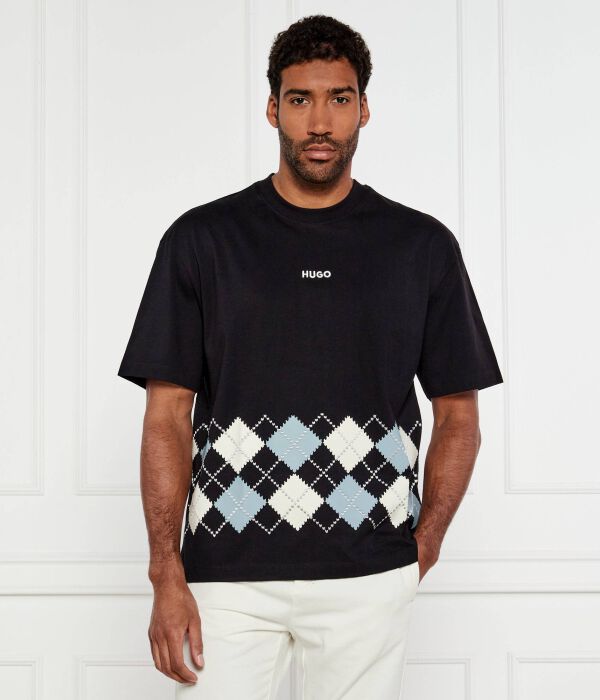 

Футболки в шкафу Oversize fit Hugo, черный