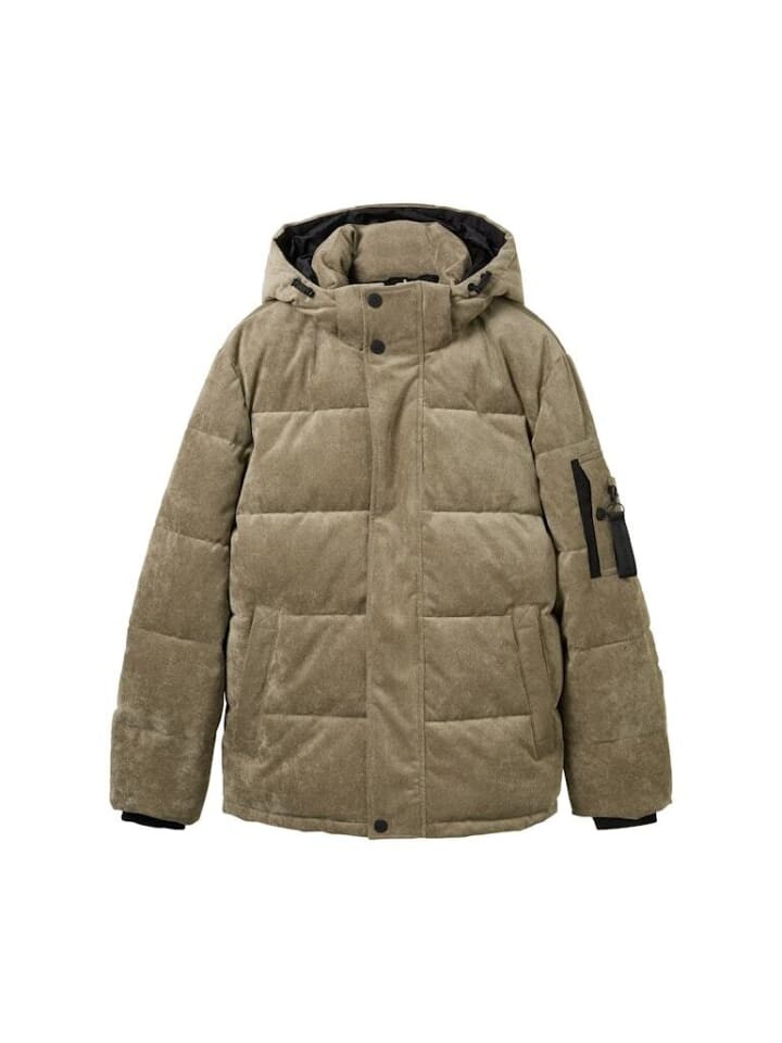 

Зимняя куртка Tom Tailor Jacke, цвет jungle soil green corduroy