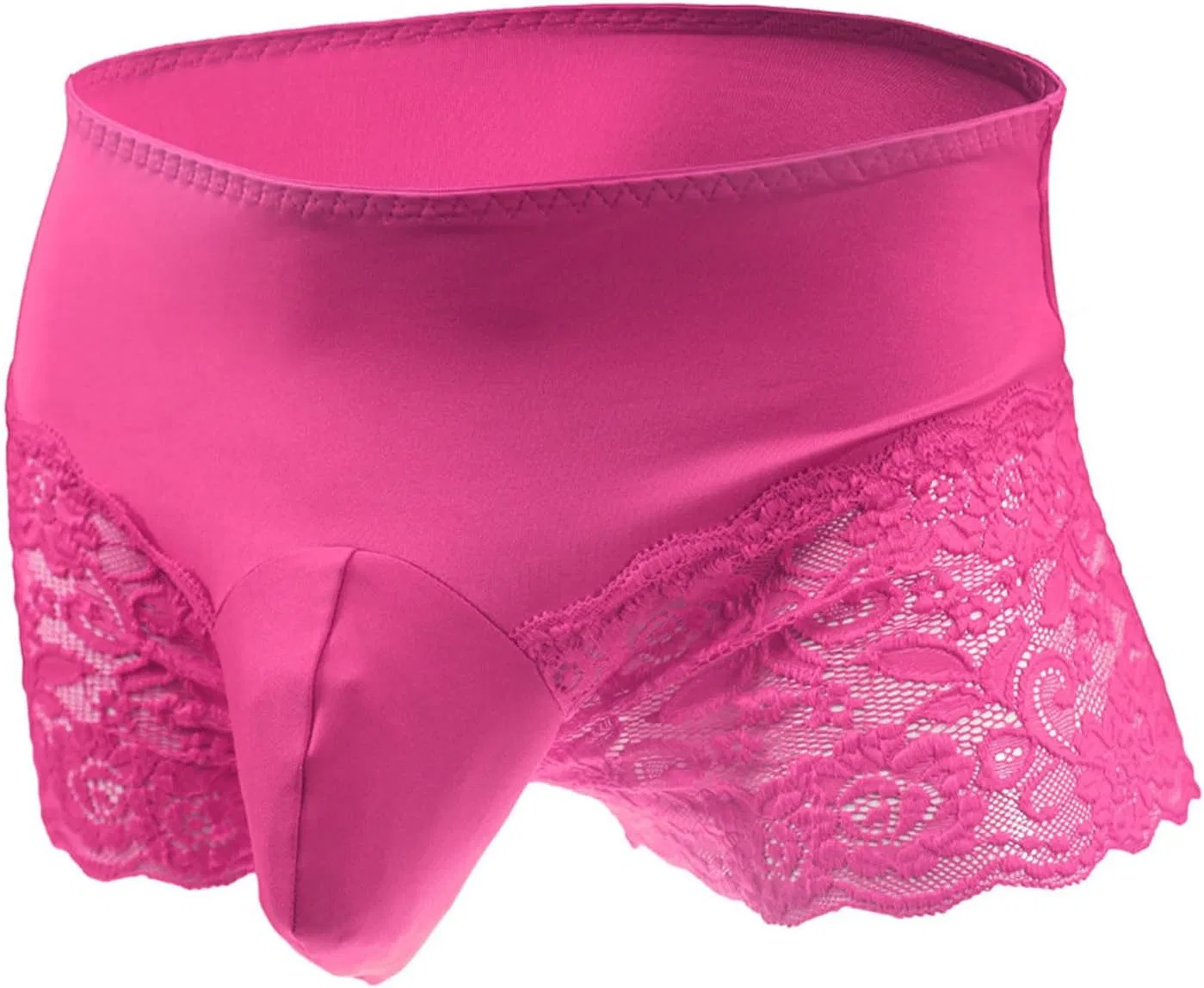Боксеры кружевные мужские Hot Pink