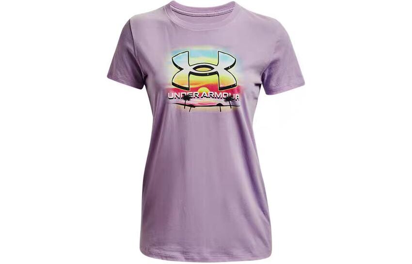 

Футболка женская фиолетовая Under Armour