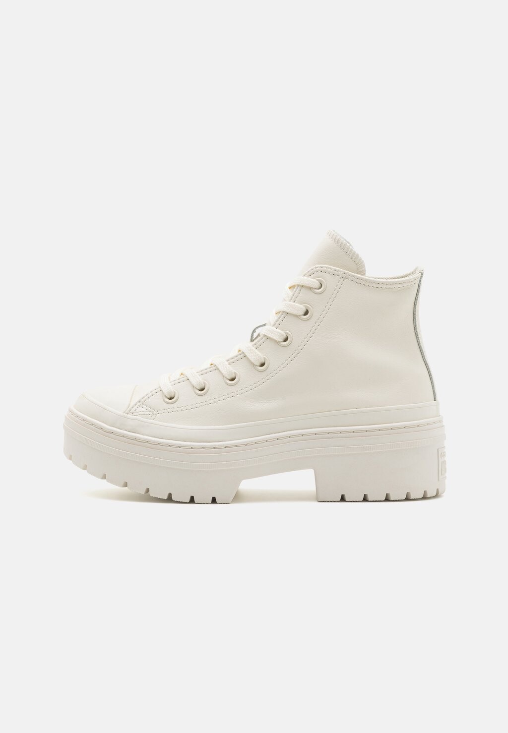 Высокие кеды CHUCK TAYLOR ALL STAR LUGGED HEEL LEATHER PLATFORM Converse, кремовый — фото 3