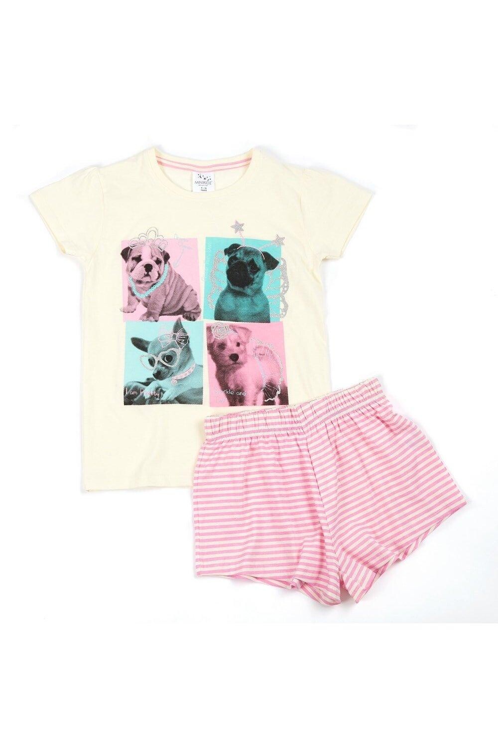 

Пижамный комплект Wish Upon A Star Puppies Minikidz, бежевый